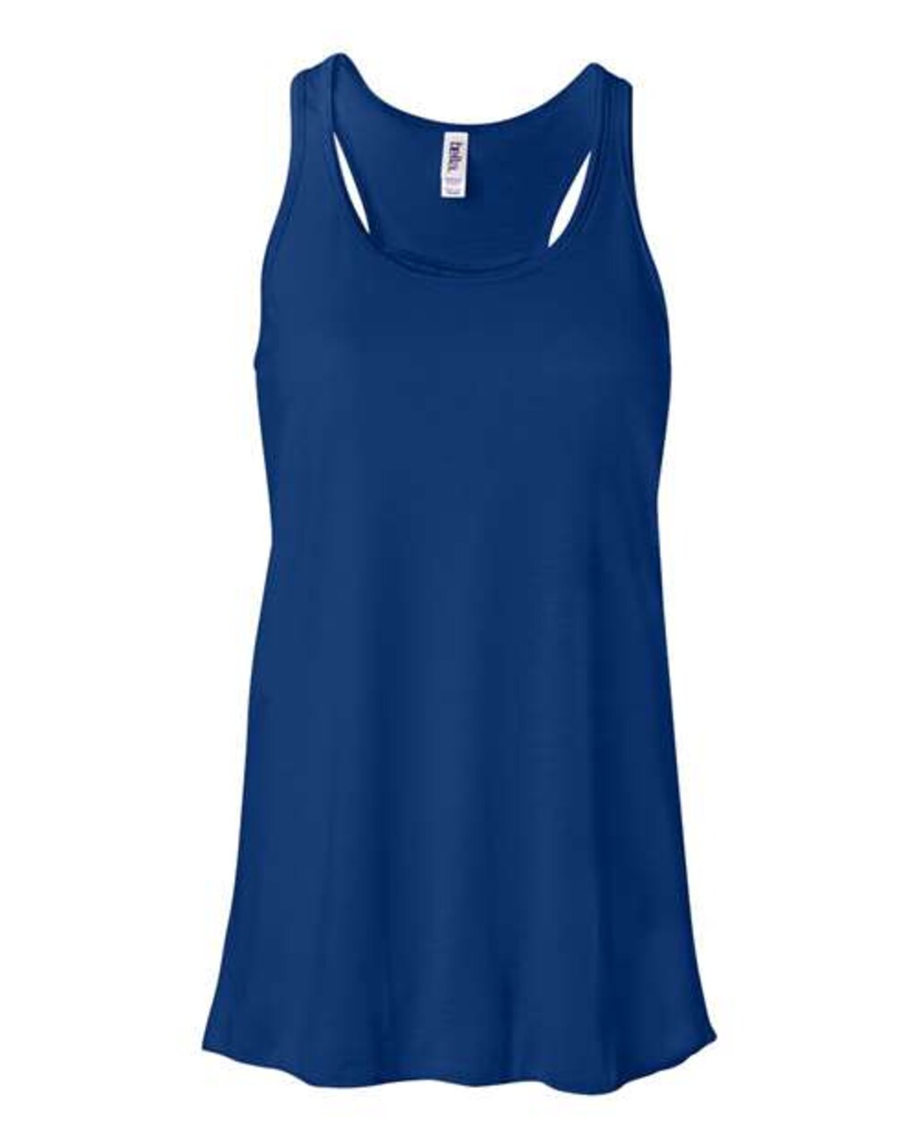 BELLA + CANVAS Women’s Flowy Crewneck Tank 8800 – Relaxed Fit Sleeveless Tee for Summer Wear
